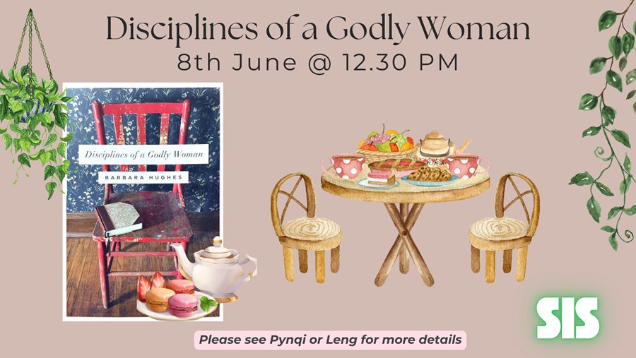 Women's Book Study — Disciplines of a Godly Woman